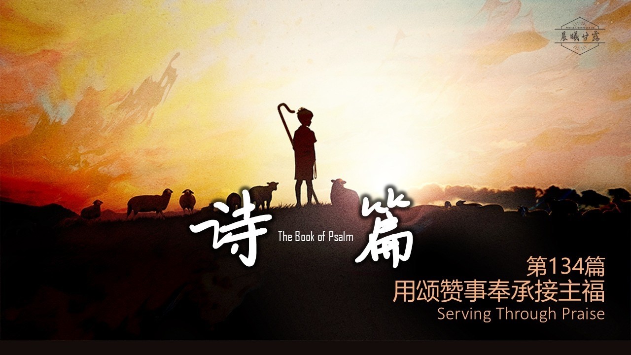 诗篇第134篇|| 用颂赞事奉承接主福