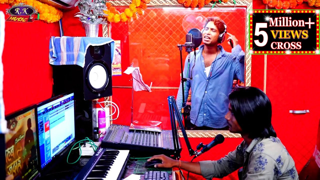 See how recording is done in the studio live recording Singer Sanny Sawn