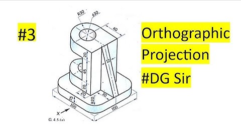 #3 Orthographic projection | Engineering Graphics by Deepak Gupta #dgsir #mumbaiuniversity ##msbte