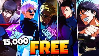 15,000 FREE CUBES! JJK's GIVING 2 FREE SSR SELECTORS WITH AN INSANE SSR LINEUP | JJK Phantom Parade