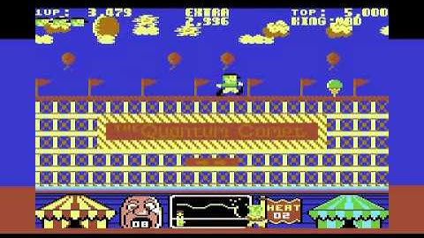 WILD RIDE INTERCEPTOR SOFTWARE COMMODORE 64 C64 GAME GAMEPLAY