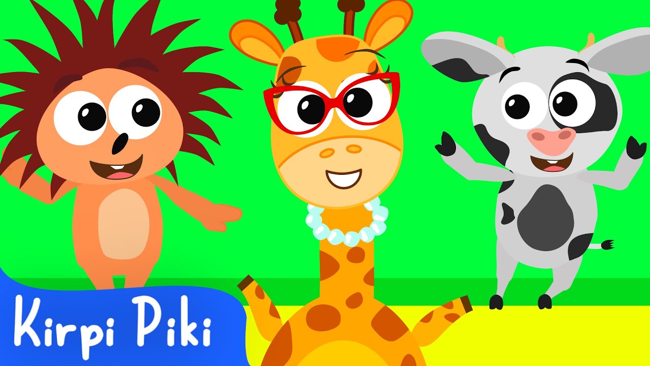 Okulu Seviyorum! - Kirpi Piki - Bebek Şarkıları - Kirpi Piki Çizgi Film