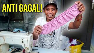 How to Neatly Sew Elastic Thread for Beginners