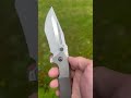 Satori 1.0 Integral Frame Knife - CKF Rassenti Collaboration RARE