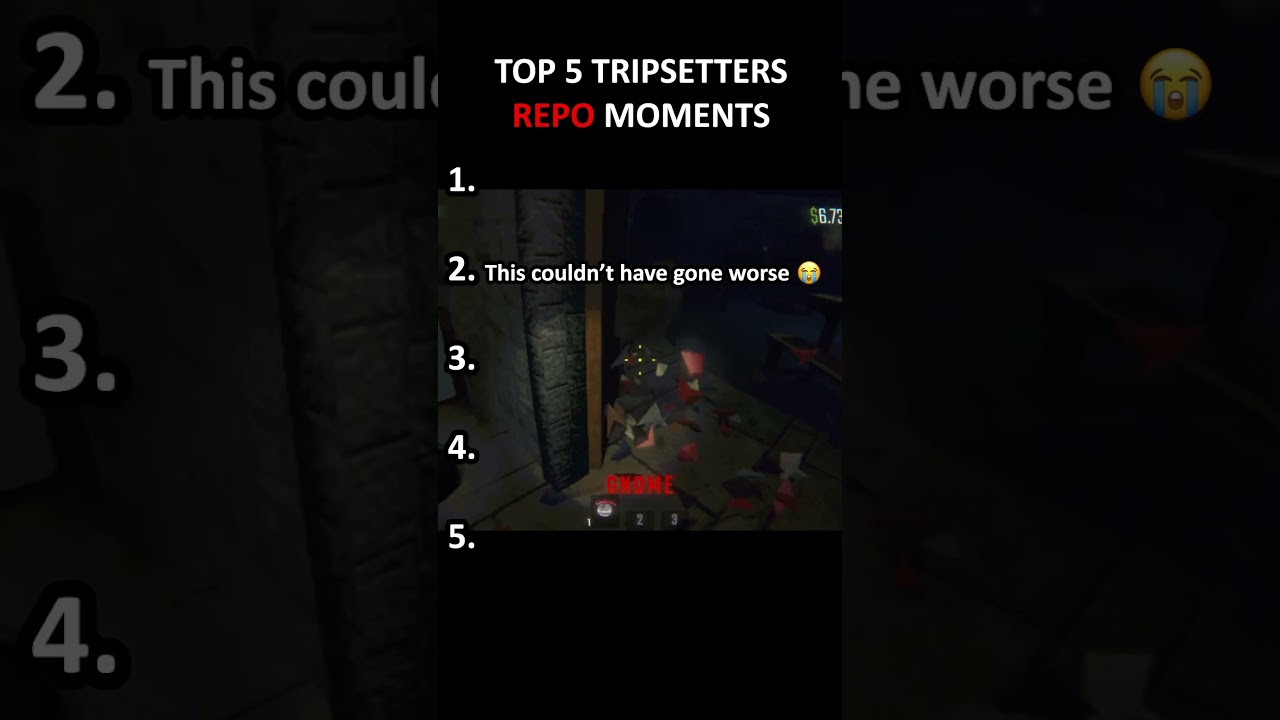 Top 5 TripSetters REPO bits #repo #horrorgame #horror #funny #proxchat