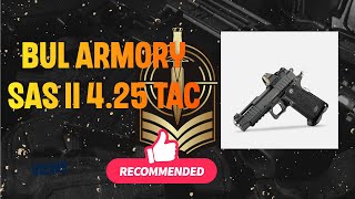 Discover the unmatched performance of the Bul Armory SAS II 4.25 TAC in my latest review!