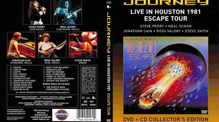 Journey | Live In Houston 1981 [ The Escape Tour ]ᴴᴰ