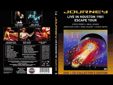 Journey | Live In Houston 1981 [ The Escape Tour ]ᴴᴰ - YouTube