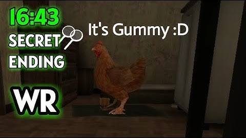 Evil Nun 2 v.1.1 speedrun on easy mode with secret ending (16:43 WR)