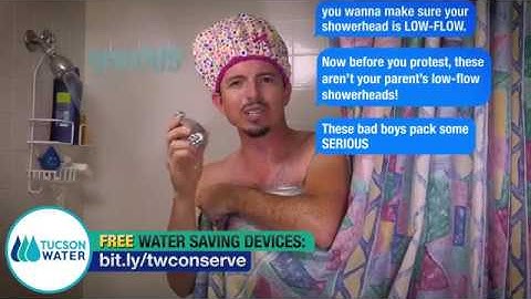 Water Efficiency Tips 1 – Shower Heads