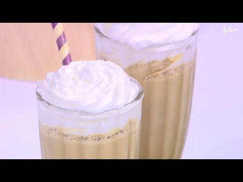 قهوة مثلجة بالشوكولاتة البيضاء عمر إسماعيل