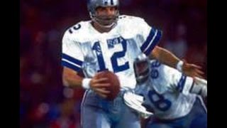 ROGER STAUBACH DALLAS COWBOYS. CAPTAIN COME BACK