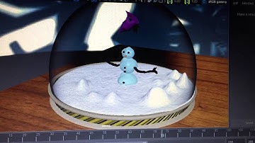Snowglobe scene animation1