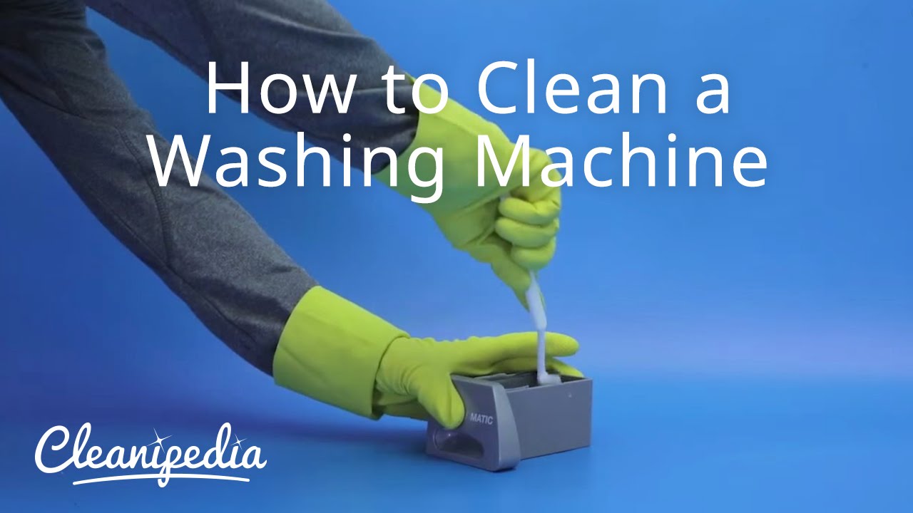 How to Clean a Washing Machine - YouTube