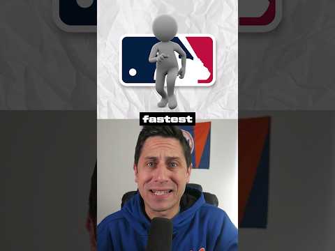 Who is the FASTEST player in MLB?