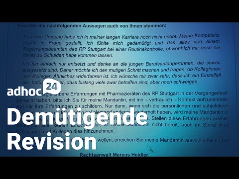 Demütigende Revision / Preiserhöhung bei Lauer-Fischer / Präquali für Trinknahrung