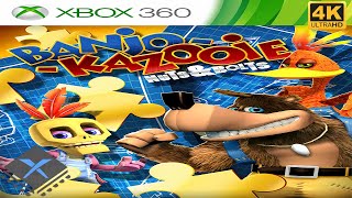 Banjo Kazooie Baches y Cachivaches Xbox 360 4K Emulation and performance