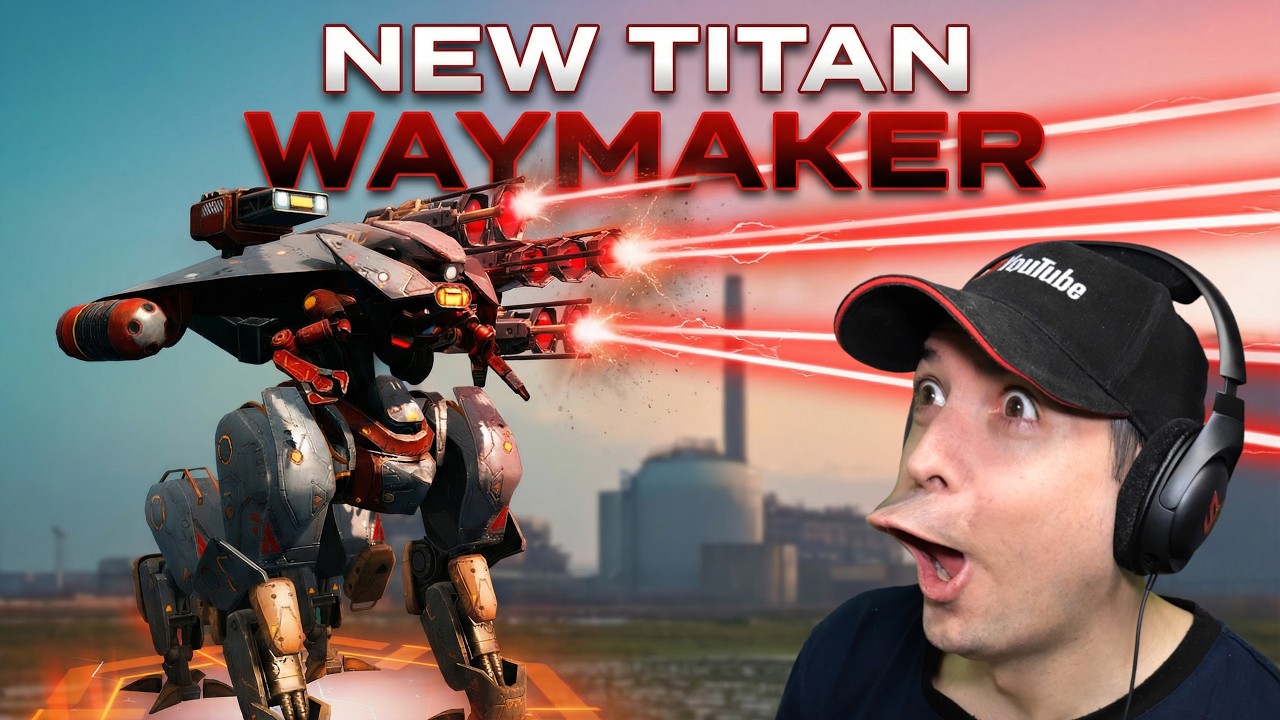 NEW Sniper Titan WAYMAKER Gameplay [War Robots]
