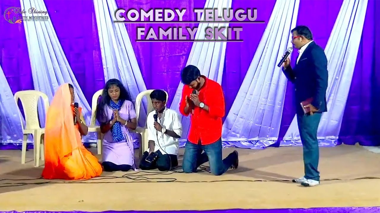 Telugu Christian Comedy Family Skit || LSFM Bangalore || Apostle. Swamy Daniel ||
