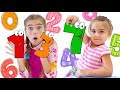 Stacy and Artem  learn the Alphabet and Numbers | Educational Videos for Toddlers