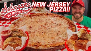 Gavone 20' Cheese Pizza Challenge w/ Cheesy Bread & Garlic Knots!!