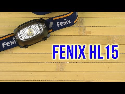 Распаковка Fenix HL15