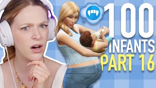 Do Vampire Babies Get Hungry In The Sims 4? | 100 BABY CHALLENGE SPEEDRUN | Part 16