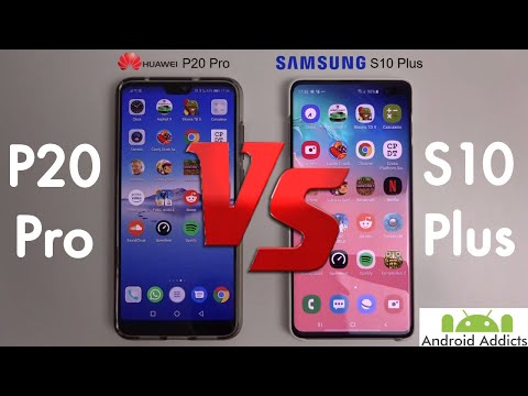 Samsung Galaxy S10 Plus VS Huawei P20 Pro Speed Test Comparison