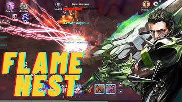 Cabal Mobile Gameplay Warrior Flame Nest Dungeon