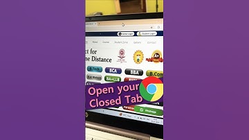 🙄💯how to re-open closed tabs🔥Chrome hacks ! #shorts #ytviral #chrome #computer #tipsandtricks
