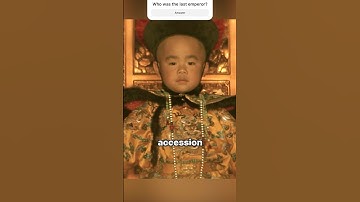 The Last Emperor of China .... 😞#shorts #viral