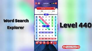 Word Search Explorer Level 440 Answer 🔍 | Step-by-Step Guide | Go Answer screenshot 2