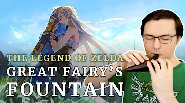 The Legend of Zelda: Ocarina of Time - Great Fairy's Fountain - Ocarina tutorial / tabs