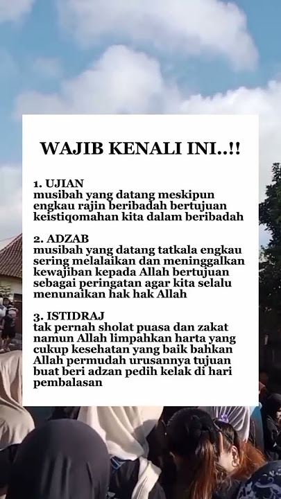 harus wajib kita kenali.!!