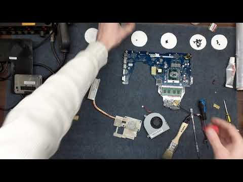 Разборка , чистка ноутбука смотрите. Полная чистка ноутбука toshiba