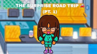 The Surprise Road Trip pt1 with Voice Toca Boca Roleplay