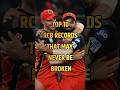 TOP 10 Top 10 RCB Records That May Never Be Broken 🏆