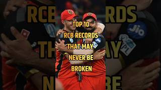 TOP 10 RCB records that may never be broken #rcb #viratkohli #ipl screenshot 4