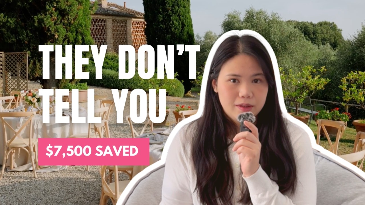 What Wedding Venues Don't Tell You (Saved Me $7,500)