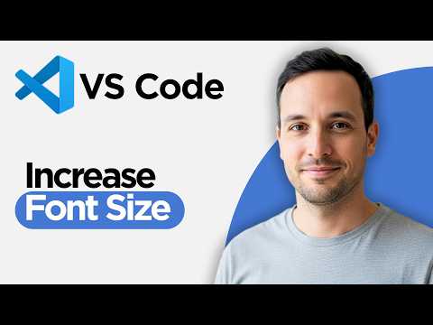 How to Increase Font Size in Visual Studio Code | Increase Font Size in VS Code (2026 Full Guide)