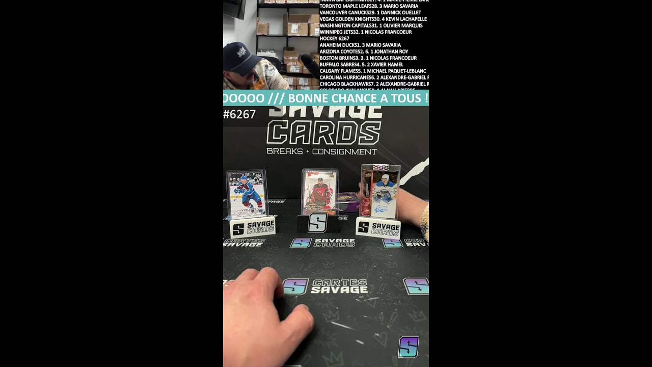 HOCKEY #6267 // LE PREMIER TRIO // TEAM RANDOM