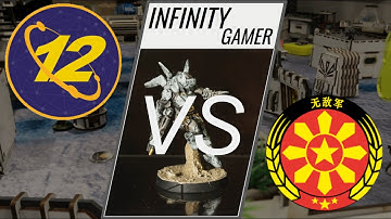 Infinity Battle Report - O12 vs Yu Jing [Invincible Army] 300 points