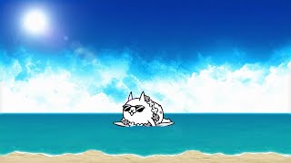 Surfer Cat Did A Flip And Drowned To Death - The Battle Cats by Mineko 4,630 views 8 months ago 19 seconds