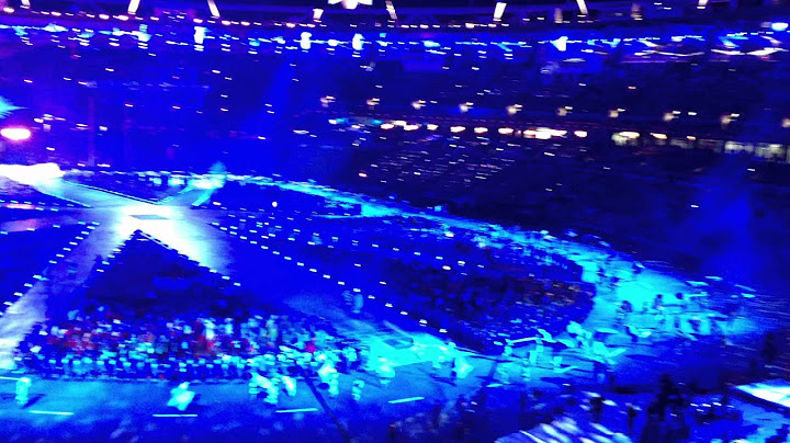 Cerimônia de encerramento das Olimpíadas de Londres - "Imagine"