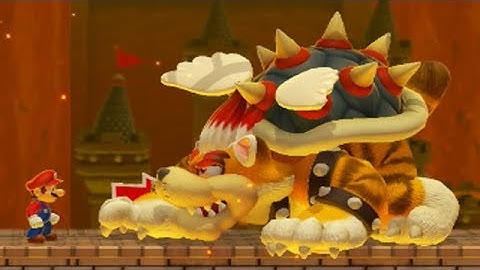 Super Mario Maker 2 - All Super Mario 3D World Levels (Story Mode)