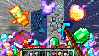 【マイクラ】鉱石から最強レアアイテムが出る世界でハードコアサバイバルしたら楽しすぎた【マインクラフト 】【まいくら】