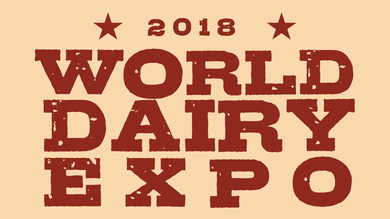 WORLD DAIRY EXPO LIVE STREAM TWO 10/3/2018 YouTube