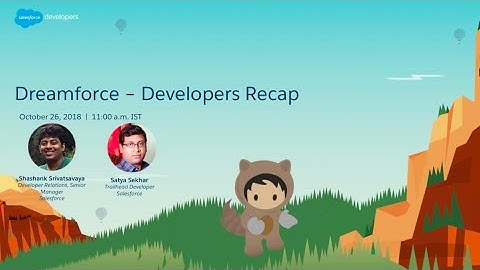 Developer Dreamforce Recap