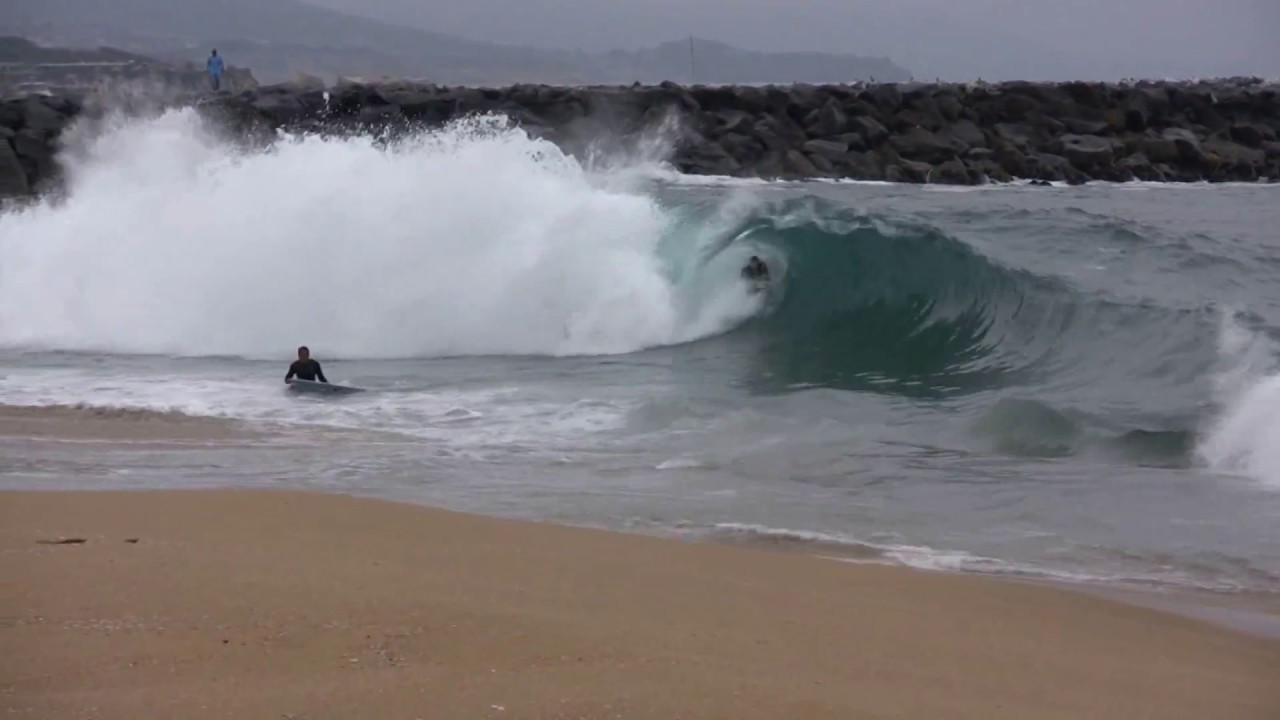 Newport Beach Ca Wedge Surf Skimboarding 5 27 07 Youtube