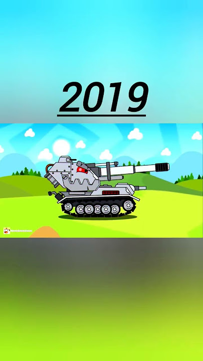 Evolution of Waffentrager e-100 Steel monster #homeanimations #cartoon_about_tanks #tanks